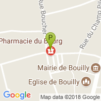 carte de la Pharmacie du Bourg