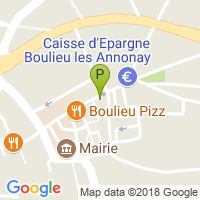 carte de la Pharmacie de Boulieu