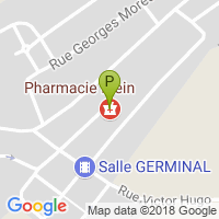 carte de la Pharmacie Klein