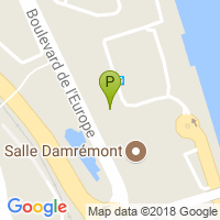 carte de la Pharmacie Damremont