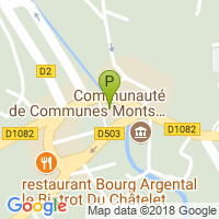 carte de la Pharmacie du Mont Pilat