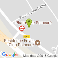 carte de la Pharmacie Pochon