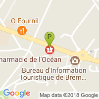 carte de la Pharmacie de l'Ocean