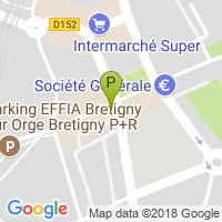 carte de la Pharmacie Centrale de Bretigny