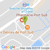 carte de la Pharmacie Port Sud