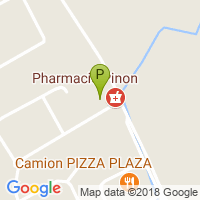 carte de la Pharmacie Pinon