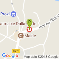 carte de la Pharmacie Dalla Corte