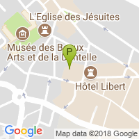 carte de la Pharmacie de la Halle  Au Ble