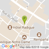 carte de la Pharmacie Grignon-Notre Dame