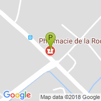 carte de la Pharmacie de la Rocade