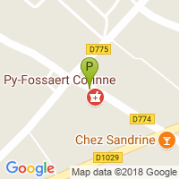 carte de la Pharmacie Fossaert