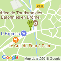 carte de la Pharmacie des Tilleuls