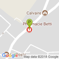 carte de la Pharmacie Betti