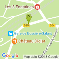 carte de la Pharmacie des Trois Fontaine