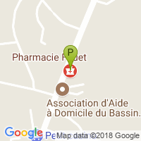 carte de la Pharmacie Fouet