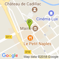 carte de la Pharmacie de la Halle