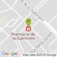 carte de la Pharmacie de la Gueriniere