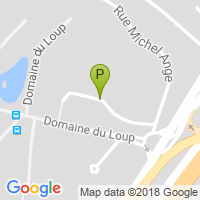 carte de la Pharmacie  du Domaine du Loup