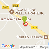 carte de la Pharmacie de la Plaine