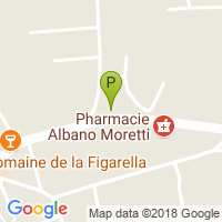 carte de la Pharmacie Albano