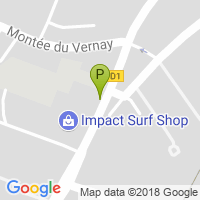 carte de la Pharmacie du Vernay