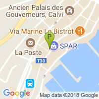 carte de la Pharmacie de la Plage