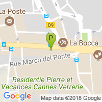 carte de la Pharmacie de la Bocca