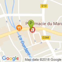 carte de la Pharmacie du Marche