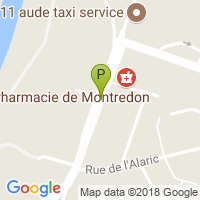 carte de la Pharmacie de Montredon