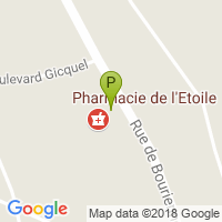 carte de la Pharmacie Rivalan