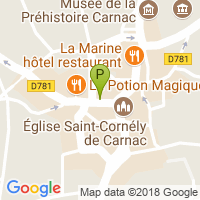 carte de la Pharmacie Saint Cornely