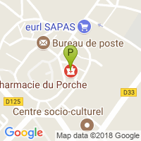 carte de la Pharmacie du Porche