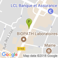 carte de la Pharmacie du Centre