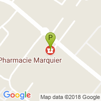 carte de la Pharmacie Marquier