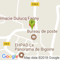 carte de la Pharmacie Dulucq Fanny