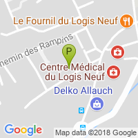 carte de la Pharmacie du Logis Neuf
