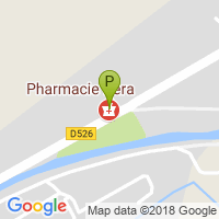 carte de la Pharmacie Bera