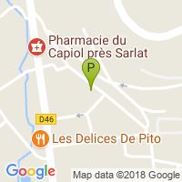 carte de la Pharmacie du Capiol