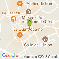 carte de la Pharmacie Arnaud Lamande