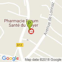 carte de la Pharmacie de Noyer