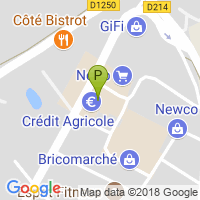 carte de la Pharmacie Gazinet Nord