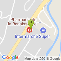 carte de la Pharmacie Mestre