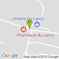 carte de la Pharmacie du Lancy