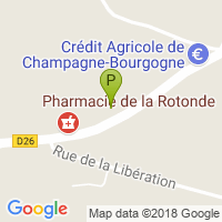 carte de la Pharmacie du Cognelot