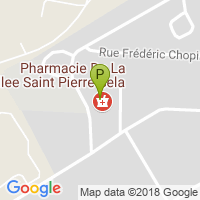 carte de la Pharmacie de la Vallee Saint Pierre