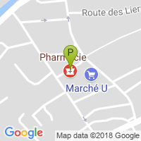 carte de la Pharmacie des Pelerinsas