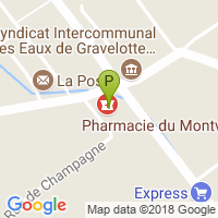 carte de la Pharmacie du Montvaux