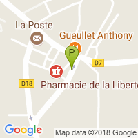 carte de la Pharmacie de la Liberte