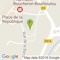 carte de la Pharmacie Boucheron Bourboulou