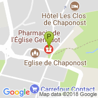 carte de la Pharmacie de l'Eglise